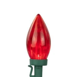 Northlight 25ct. C9 Christmas String Lights With Green Wire Red/Pure White 21 Northlight 25ct. C9 Christmas String Lights With Green Wire Red/Pure White -Christmas Designers Store D254102S 5