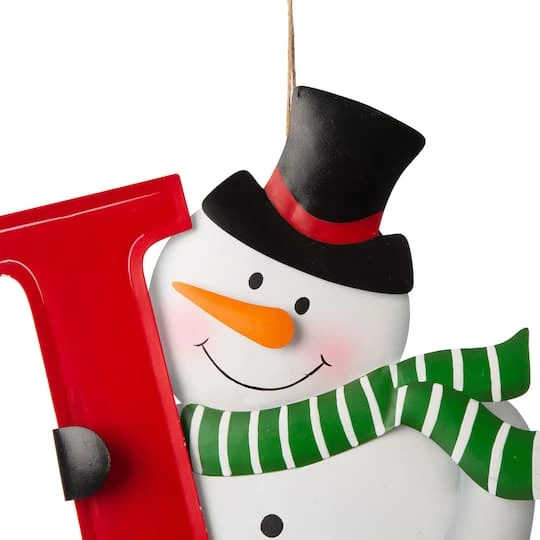 Glitzhome® 48" JOY Snowman Yard Stake, Horizontal Or Vertical 7 Glitzhome® 48" JOY Snowman Yard Stake, Horizontal Or Vertical - Image 5