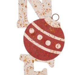 Glitzhome® Metal Joy & Noel Yard Stake Set -Christmas Designers Store D254136S 6