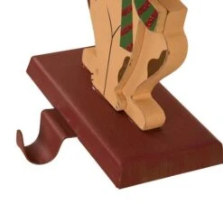 Glitzhome® 8" Wooden Metal Cat And Dog Stocking Holder Set -Christmas Designers Store D254137S 6