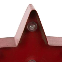 Glitzhome® 7.5" Marquee LED Star Stocking Holder, 2ct. 15 Glitzhome® 7.5" Marquee LED Star Stocking Holder, 2ct. -Christmas Designers Store D254144S 5