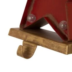 Glitzhome® 7.5" Marquee LED Star Stocking Holder, 2ct. 16 Glitzhome® 7.5" Marquee LED Star Stocking Holder, 2ct. -Christmas Designers Store D254144S 6