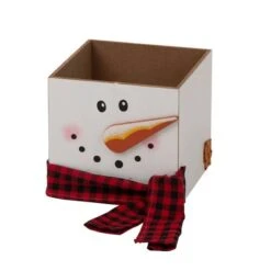 Glitzhome® 36" Double-Sided Snowman & Scarecrow Porch Décor 17 Glitzhome® 36" Double-Sided Snowman & Scarecrow Porch Décor -Christmas Designers Store D254161S 6