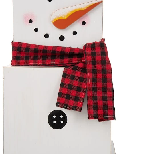Glitzhome® 36" Double-Sided Snowman & Scarecrow Porch Décor 10 Glitzhome® 36" Double-Sided Snowman & Scarecrow Porch Décor - Image 8