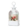 Melrose 10.5" LED Cardinals Snow Globe Lantern -Christmas Designers Store D254906S 1