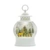 Melrose 11.5" LED Winter Scene With Deer Snow Globe Lantern 1 Melrose 11.5" LED Winter Scene With Deer Snow Globe Lantern -Christmas Designers Store D254922S 1