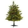 3ft. Pre-Lit North Carolina Fir Artificial Christmas Tree With Clear LED Lights -Christmas Designers Store D255810S 1