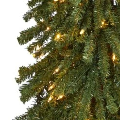 6ft. Pre-Lit Grand Alpine Artificial Christmas Tree, Clear LED Lights -Christmas Designers Store D255825S 3