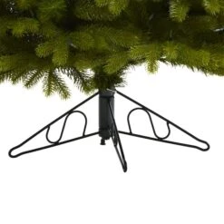 6ft. Pre-Lit Cambridge Spruce Flat Back Artificial Christmas Tree, Warm White LED Lights -Christmas Designers Store D255852S 5