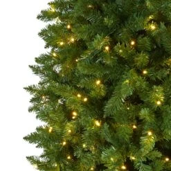 10ft. Pre-Lit Green Mountain Pine Artificial Christmas Tree, Clear LED Lights -Christmas Designers Store D255929S 3
