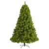 8ft. Pre-lit Green Scotch Pine Artificial Christmas Tree With Clear LED Lights -Christmas Designers Store D255942S 1