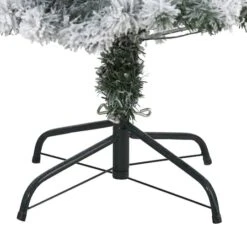 4ft. Unlit Flocked Rock Springs Spruce Artificial Christmas Tree -Christmas Designers Store D256021S 4