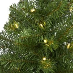 4ft. Pre-Lit Virginia Fir Artificial Christmas Tree, Clear Lights -Christmas Designers Store D256113S 3