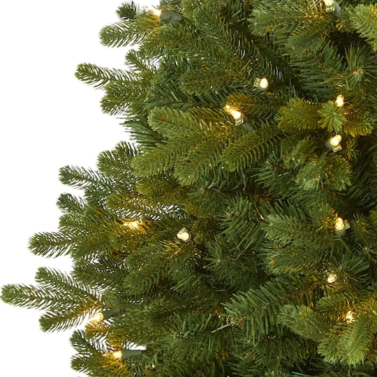 5.5ft. Pre-Lit Washington Fir Artificial Christmas Tree, Clear LED Lights 6 5.5ft. Pre-Lit Washington Fir Artificial Christmas Tree, Clear LED Lights - Image 4