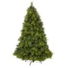 6.5ft. Pre-Lit North Carolina Mixed Pine Artificial Christmas Tree, Warm White LED Lights -Christmas Designers Store D256178S 1