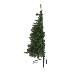 4ft. Pre-Lit Grand Teton Spruce Flat Back Artificial Christmas Tree, Clear LED Lights -Christmas Designers Store D256182S 3
