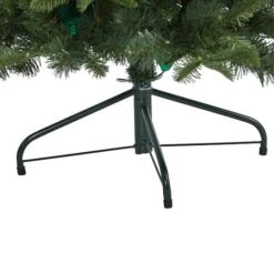 4ft. Pre-Lit Grand Teton Spruce Flat Back Artificial Christmas Tree, Clear LED Lights -Christmas Designers Store D256182S 6