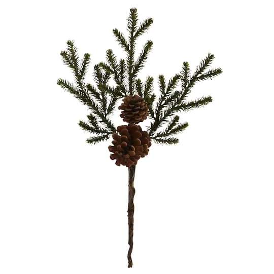 19" Pine & Pinecone Pick, 12ct. 4 19" Pine & Pinecone Pick, 12ct. - Image 2