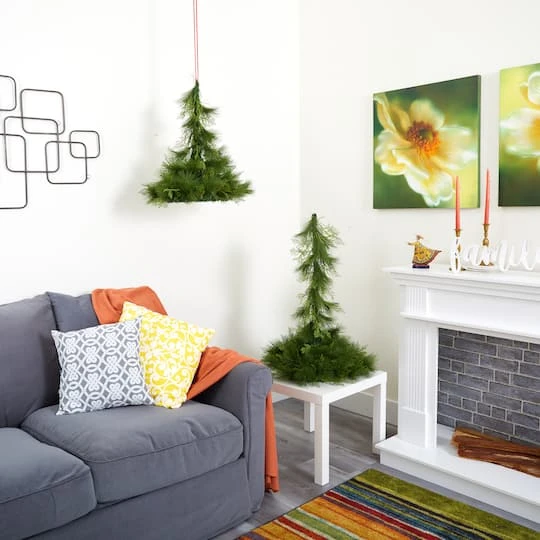 Tabletop & Hanging Artificial Christmas Décor Set 7 Tabletop & Hanging Artificial Christmas Décor Set - Image 5