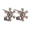 Original MantleClip® Oil-Rubbed Bronze Snowflake Icons Stocking Holders, 2ct. 2 Original MantleClip® Oil-Rubbed Bronze Snowflake Icons Stocking Holders, 2ct. -Christmas Designers Store D349401S 1