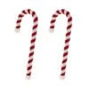 Haute Decor Large Candy Cane Stocking Holders, 2ct. 2 Haute Decor Large Candy Cane Stocking Holders, 2ct. -Christmas Designers Store D349422S 1