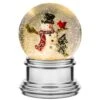 Haute Decor Snowburst™ Animated Snowman Christmas Snow Globe -Christmas Designers Store D349454S 1