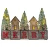 Haute Decor Lighted Merry Christmas Wood Blocks -Christmas Designers Store D349459S 1