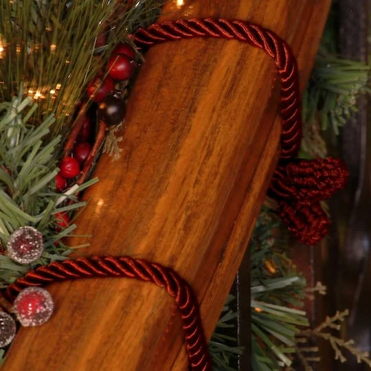 Haute Decor 16" Burgundy Decorative Twist Ties, 6ct. 5 Haute Decor 16" Burgundy Decorative Twist Ties, 6ct. - Image 3