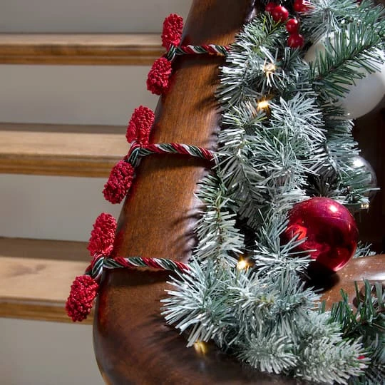 Haute Decor 16" Red, Green & White Decorative Twist Ties, 6ct. 5 Haute Decor 16" Red, Green & White Decorative Twist Ties, 6ct. - Image 3