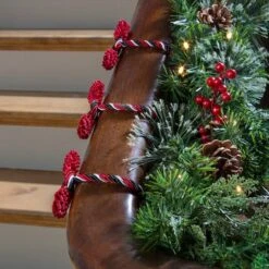 Haute Decor 16" Black, Red & White Decorative Twist Ties, 6ct. 7 Haute Decor 16" Black, Red & White Decorative Twist Ties, 6ct. -Christmas Designers Store D349489S 2