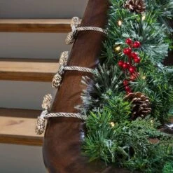 Haute Decor 16" Gold, Silver & White Decorative Twist Ties, 6ct. 7 Haute Decor 16" Gold, Silver & White Decorative Twist Ties, 6ct. -Christmas Designers Store D349490S 2