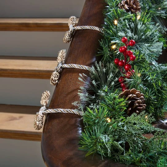 Haute Decor 16" Gold, Silver & White Decorative Twist Ties, 6ct. 5 Haute Decor 16" Gold, Silver & White Decorative Twist Ties, 6ct. - Image 3