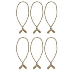 Haute Decor 20" Gold, Silver & White Decorative Twist Ties, 6ct. 7 Haute Decor 20" Gold, Silver & White Decorative Twist Ties, 6ct. -Christmas Designers Store D349505S 2
