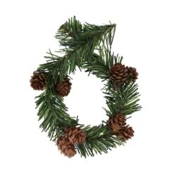 Haute Decor GarlandTies 14" Noble Pine Ties With Pinecones, 20ct. 6 Haute Decor GarlandTies 14" Noble Pine Ties With Pinecones, 20ct. -Christmas Designers Store D349515S 1 1