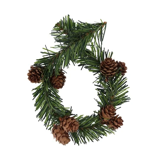 Haute Decor GarlandTies 14" Noble Pine Ties With Pinecones, 20ct. 3 Haute Decor GarlandTies 14" Noble Pine Ties With Pinecones, 20ct.