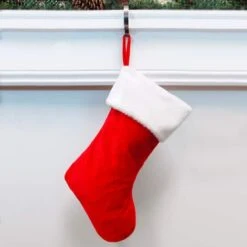 Haute Decor HangRight™ Christmas Red & White Stocking 7 Haute Decor HangRight™ Christmas Red & White Stocking -Christmas Designers Store D349544S 2