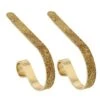 Original MantleClip® Gold Glitter Stocking Holders, 2ct. -Christmas Designers Store D349580S 1