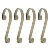 Haute Decor Stocking Scroll® Antique Brass Stocking Holders, 4ct. -Christmas Designers Store D349643S 1