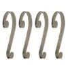Haute Decor Stocking Scroll® Holly Embossed Pewter Stocking Holders, 4ct. 1 Haute Decor Stocking Scroll® Holly Embossed Pewter Stocking Holders, 4ct. -Christmas Designers Store D349647S 1