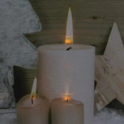 Northlight LED Lighted Flickering Candles And Winter Wooden Trees Canvas Wall Art -Christmas Designers Store D361854S 2