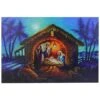 Northlight LED Fiber Optic Lighted Nativity Scene Christmas Wall Art 1 Northlight LED Fiber Optic Lighted Nativity Scene Christmas Wall Art -Christmas Designers Store D361889S 1