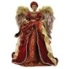 Santa's Workshop 16" Red & Gold Angel Tree Topper -Christmas Designers Store D362251S 1