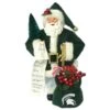 Santa's Workshop 12" Michigan State Santa -Christmas Designers Store D362272S 1