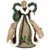 Santa's Workshop 16" Country Poinsettia Angel Tree Topper 2 Santa's Workshop 16" Country Poinsettia Angel Tree Topper -Christmas Designers Store D362291S 1