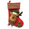 Santa's Workshop 20" Reindeer Guy Stocking -Christmas Designers Store D362361S 1