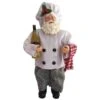 Santa's Workshop 12" Cooking With Wine Santa Figurine -Christmas Designers Store D362409S 1