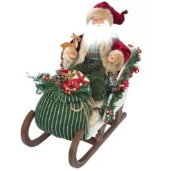 Santa's Workshop 20" Country Sleigh Claus -Christmas Designers Store D362570S 1 1