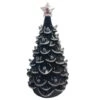 Santa's Workshop 14" NCAA College Team Ceramic LED Christmas Tree University Of Mississippi -Christmas Designers Store D362577S 1