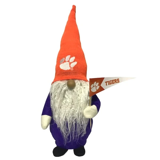 Santa's Workshop 12" College Football Gnome Clemson Tigers 5 Santa's Workshop 12" College Football Gnome Clemson Tigers - Image 3