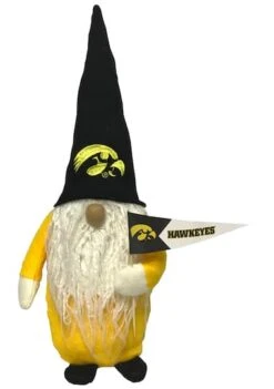 Santa's Workshop 12" College Football Gnome Iowa Hawkeyes -Christmas Designers Store D362621S 1 1